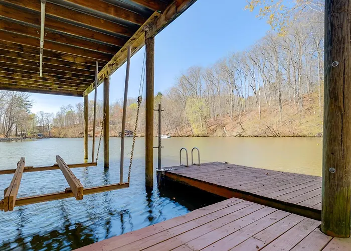 Fish, Boat & Hike: Lakefront Home W/ Game Room!